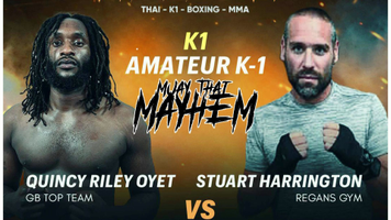 Quincy Riley Oyet vs Stuart Harrington