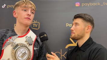 Bailey Temple interview with Joe Turner at Muaythai Mayhem