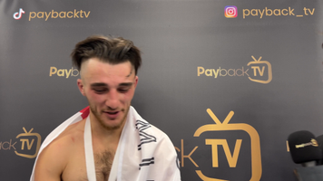 Callum Knight interview with Joe Turner at Victory Fights-11