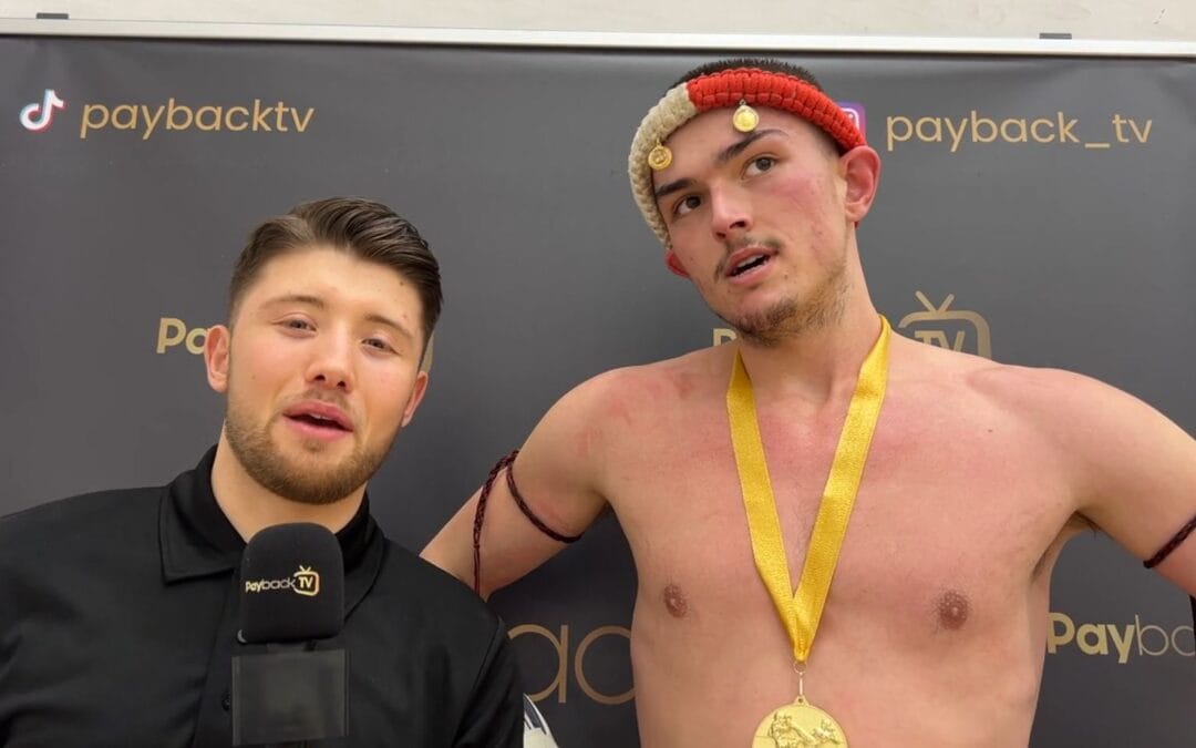 Alex McCreadie interview at MuaythaiMayhem 22nd February 2025