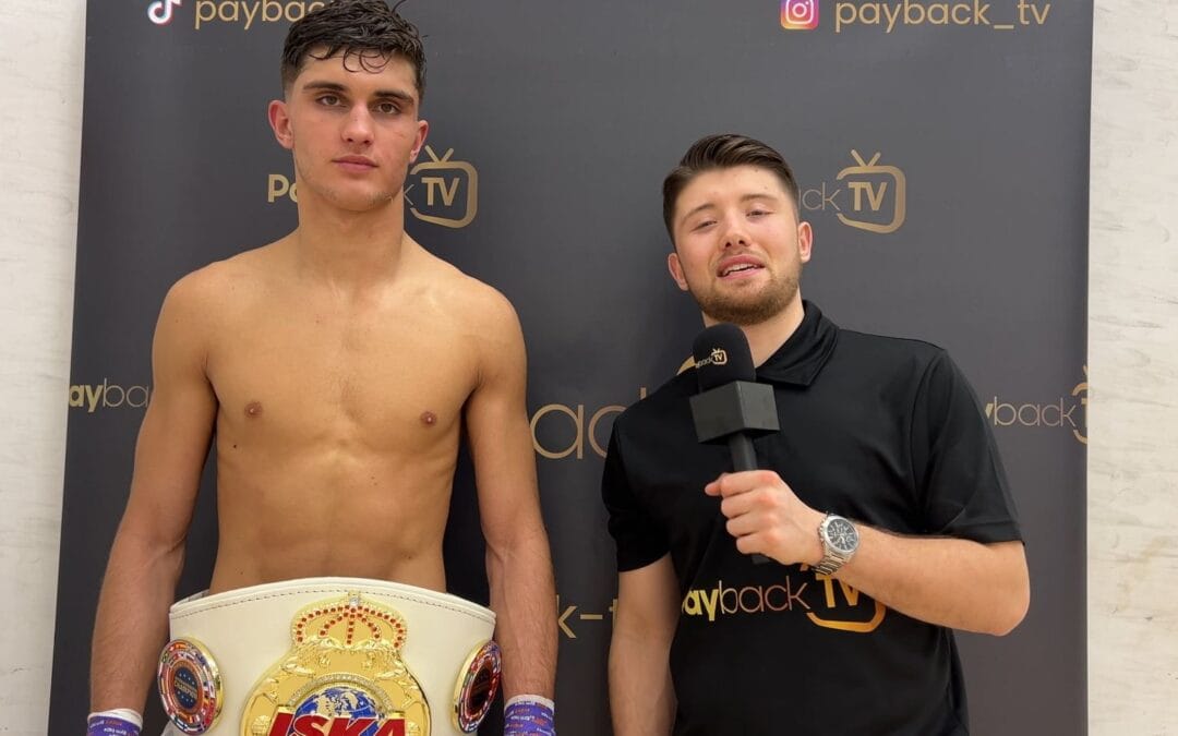 Harry Moore interview at MuaythaiMayhem 22nd February 2025