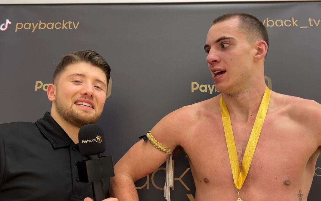 Lorcan Turck interview at MuaythaiMayhem 22nd February 2025