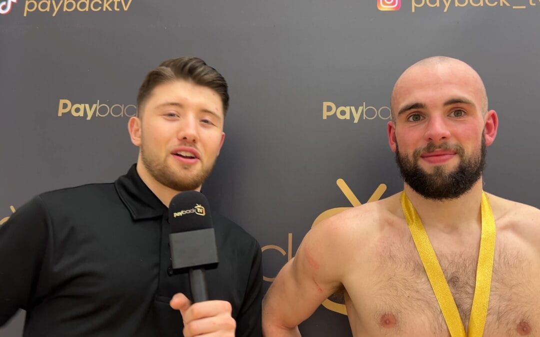 Alex Hook interview at MuaythaiMayhem 22nd February 2025