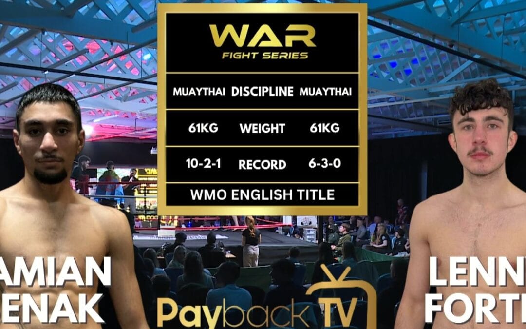 DAMIEN BENAK VS LENNY FORTEY