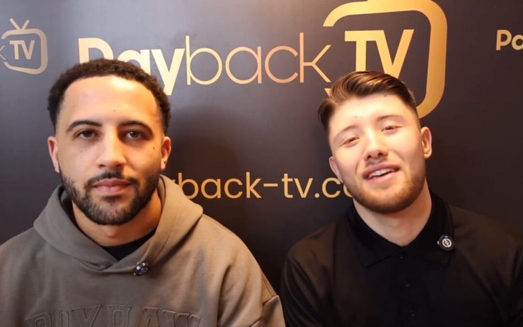 Sheldon Wright Interview with Joe Turner before their British Title Elminator fight on Road to Ronin