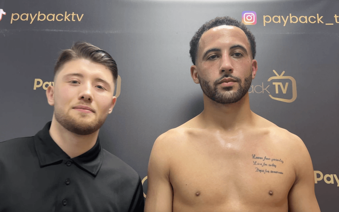 Sheldon Wright interview with Joe Turner at Road To Ronin fighting championships