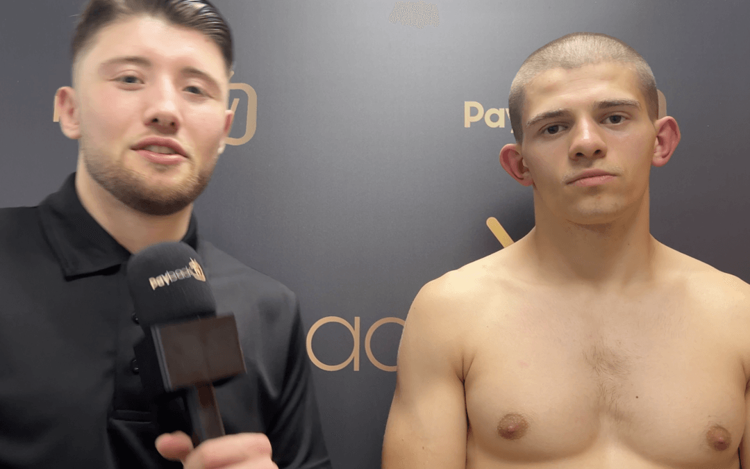 Erik Lewis interview with Joe Turner at Road To Ronin fighting championships