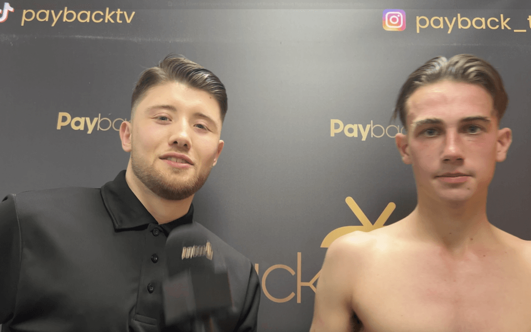 Jack Silver interview with Joe Turner at Road To Ronin fighting championships