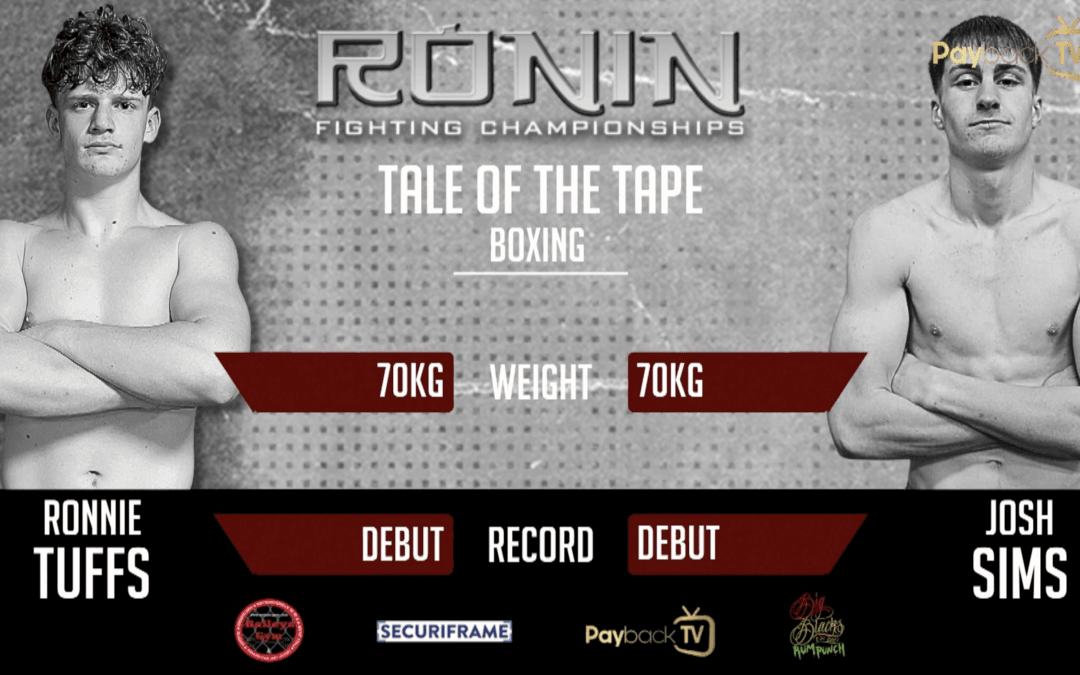 Ronnie Tuffs vs Josh Sims