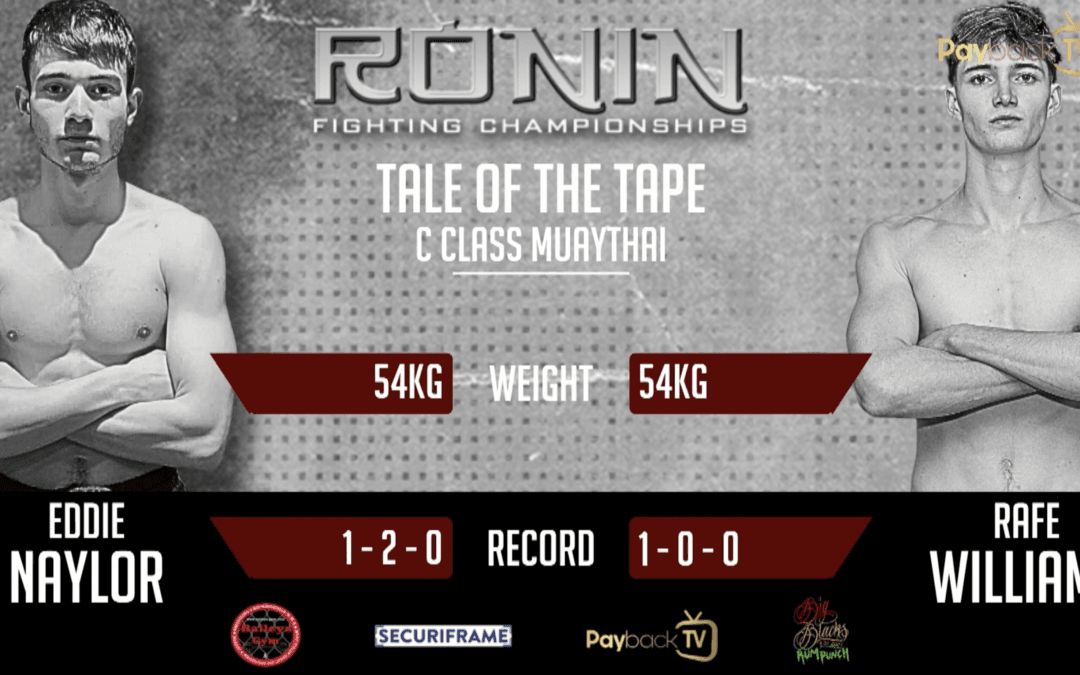 Eddie Naylor vs Rafe Williams