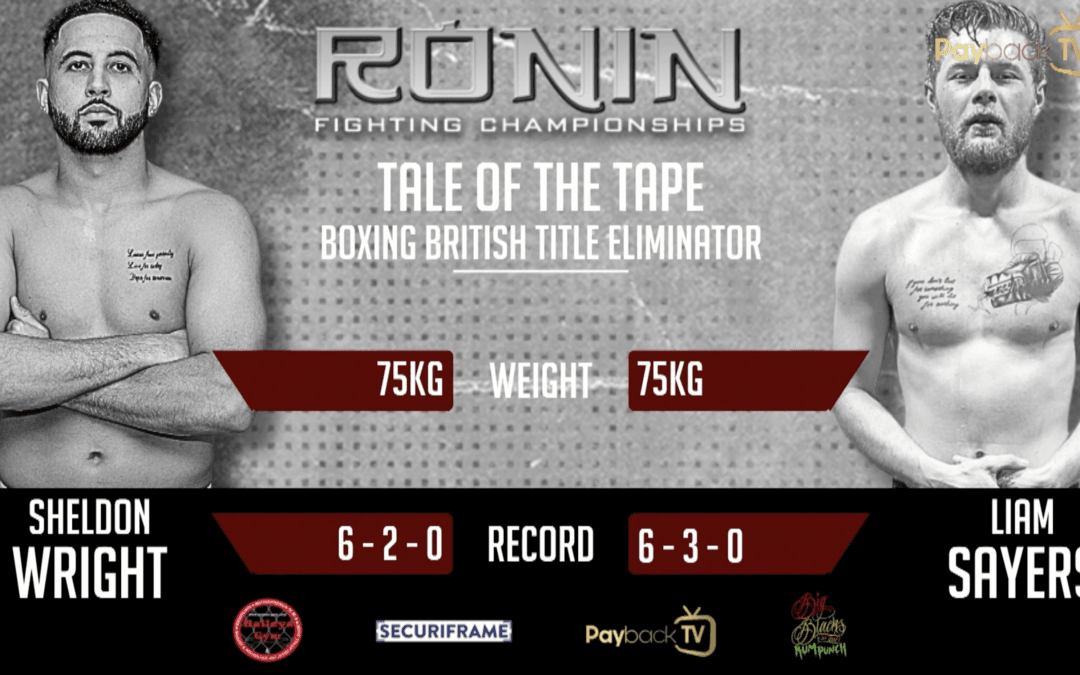 Sheldon Wright vs Liam Sayers