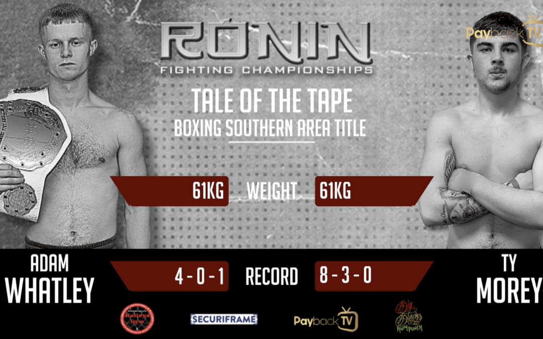 Adam Whatley vs Ty Morey