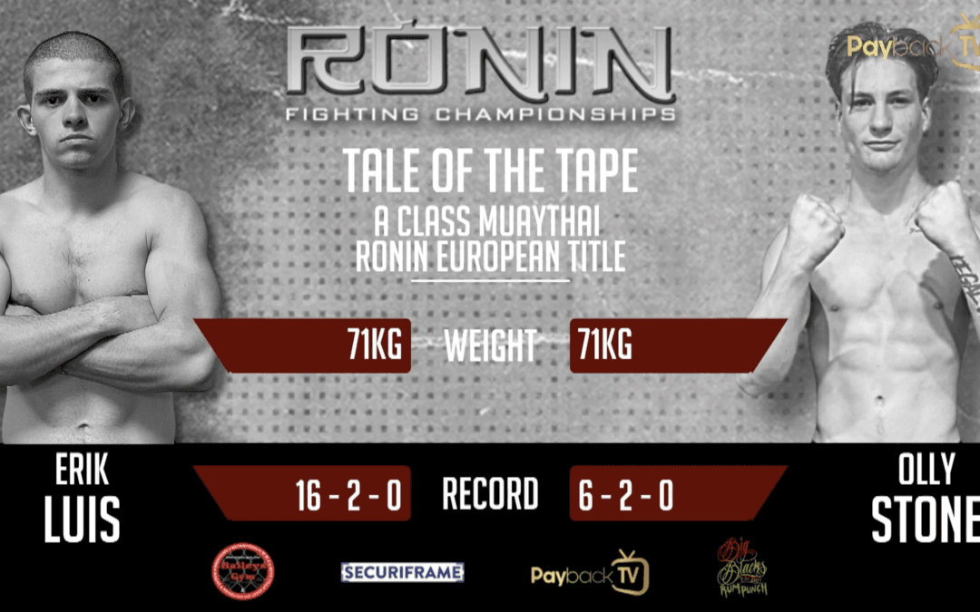 Erik Luis vs Olly Stone