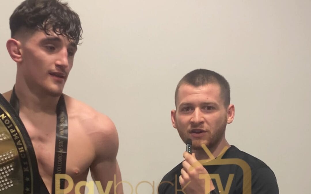 Will Bingham interview with Cei Evans at WAR Fight Series