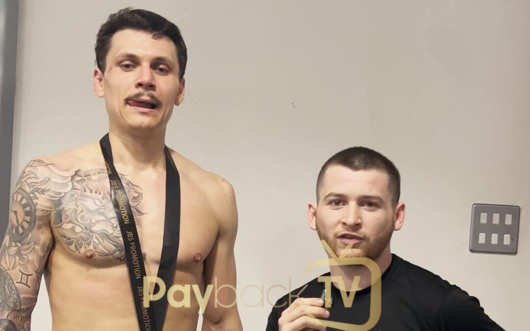 Kristian Barnard interview with Cei Evans at WAR Fight Series