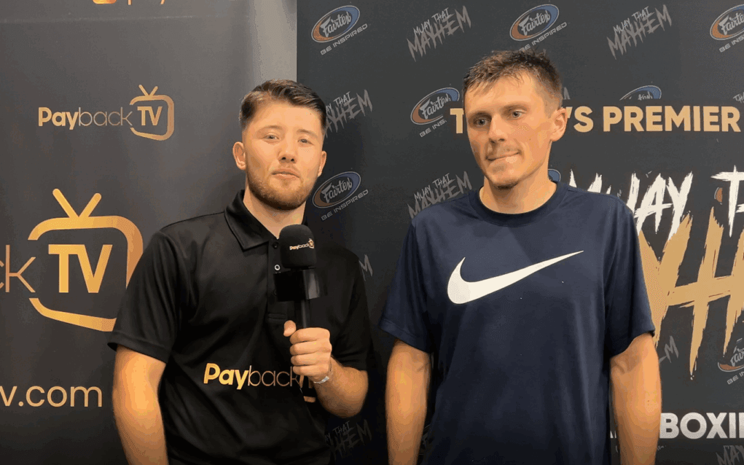 Jack West interview at MuaythaiMayhem with Joe Turner