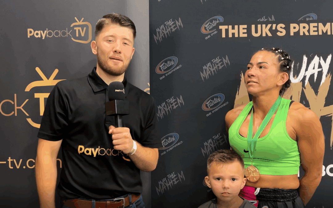 Jane Iske interview at MuaythaiMayhem with Joe Turner