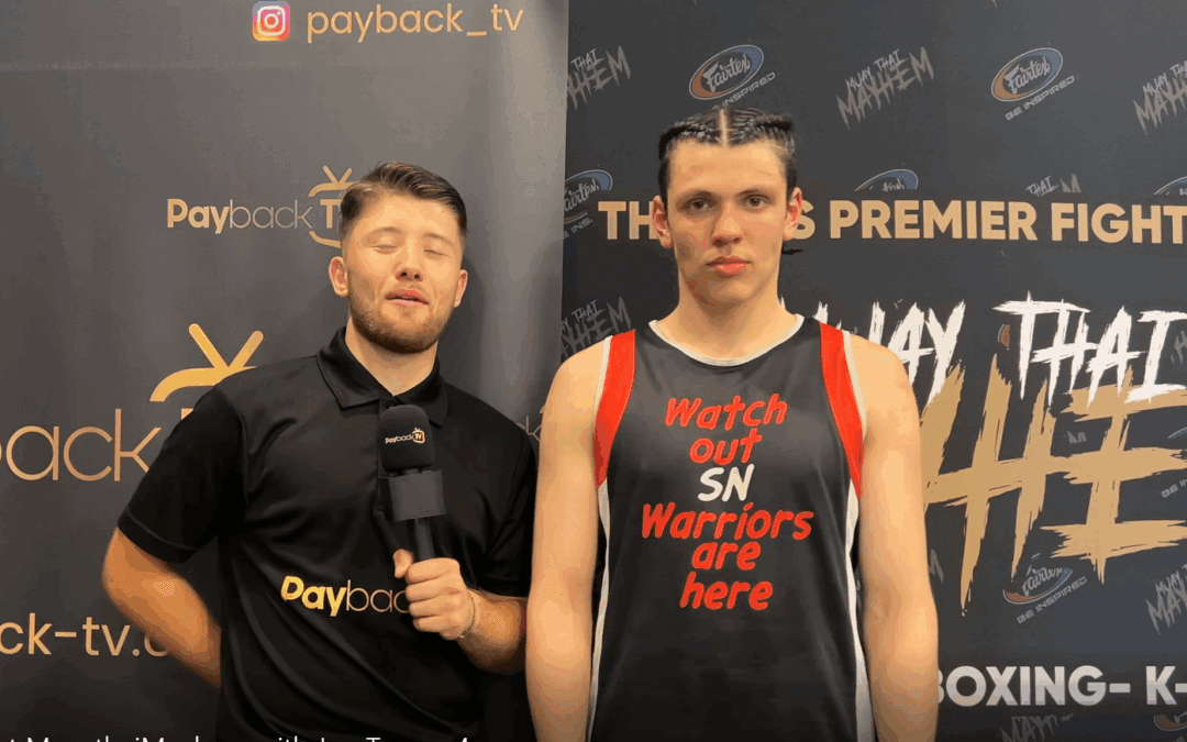 Shaizab Ramjahn interview at MuaythaiMayhem with Joe Turner
