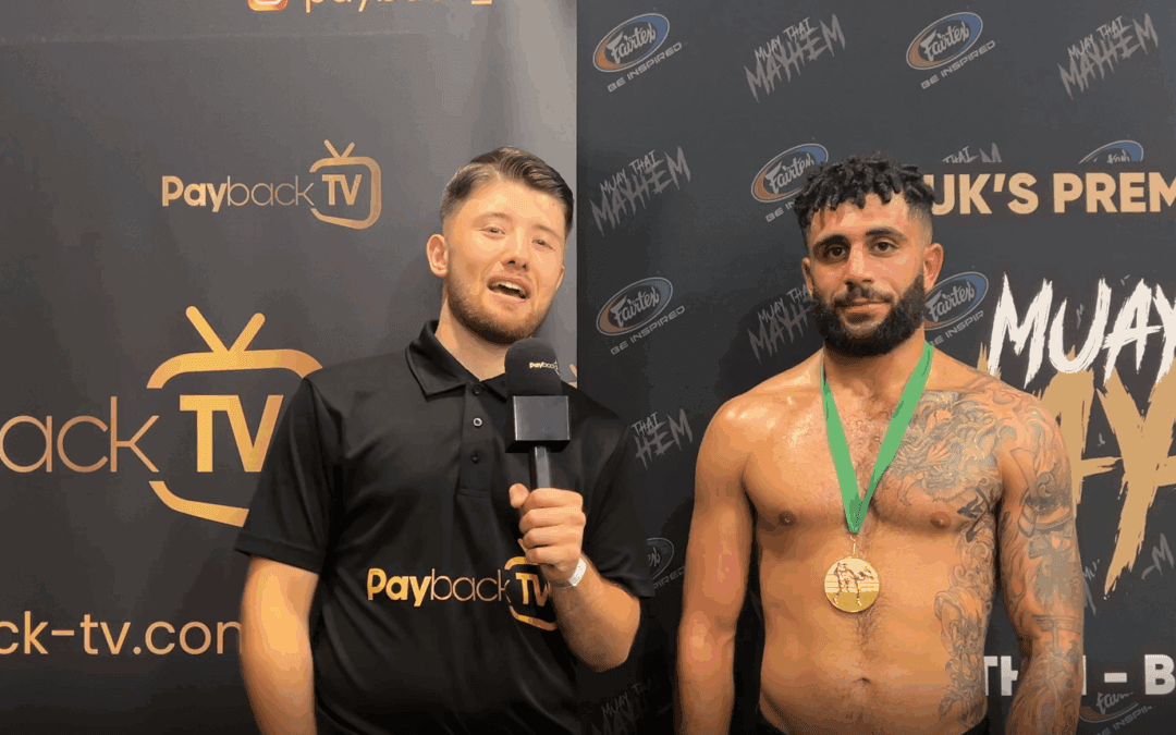 Baz Abdullah interview at MuaythaiMayhem with Joe Turner