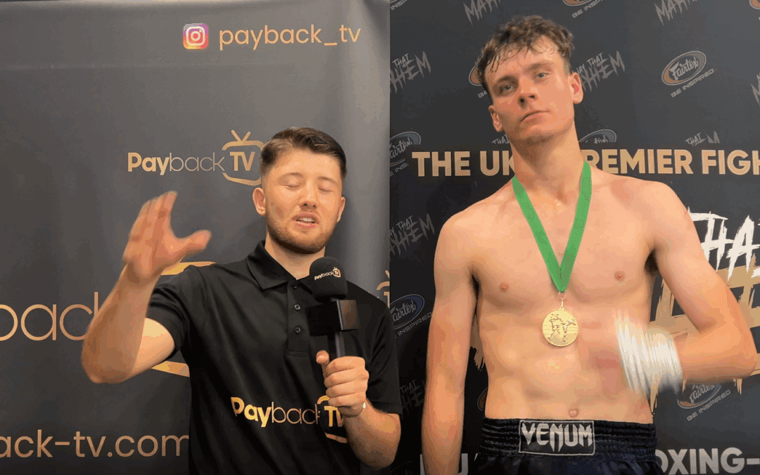 Dylan Waring interview at MuaythaiMayhem with Joe Turner