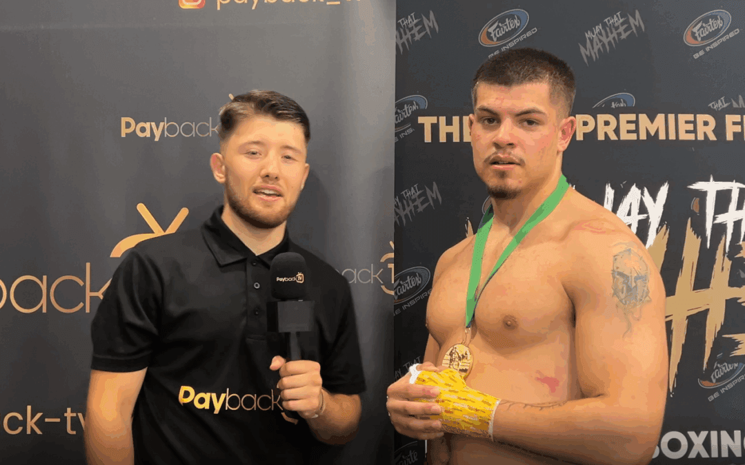 Ezra Sharp interview at MuaythaiMayhem with Joe Turner