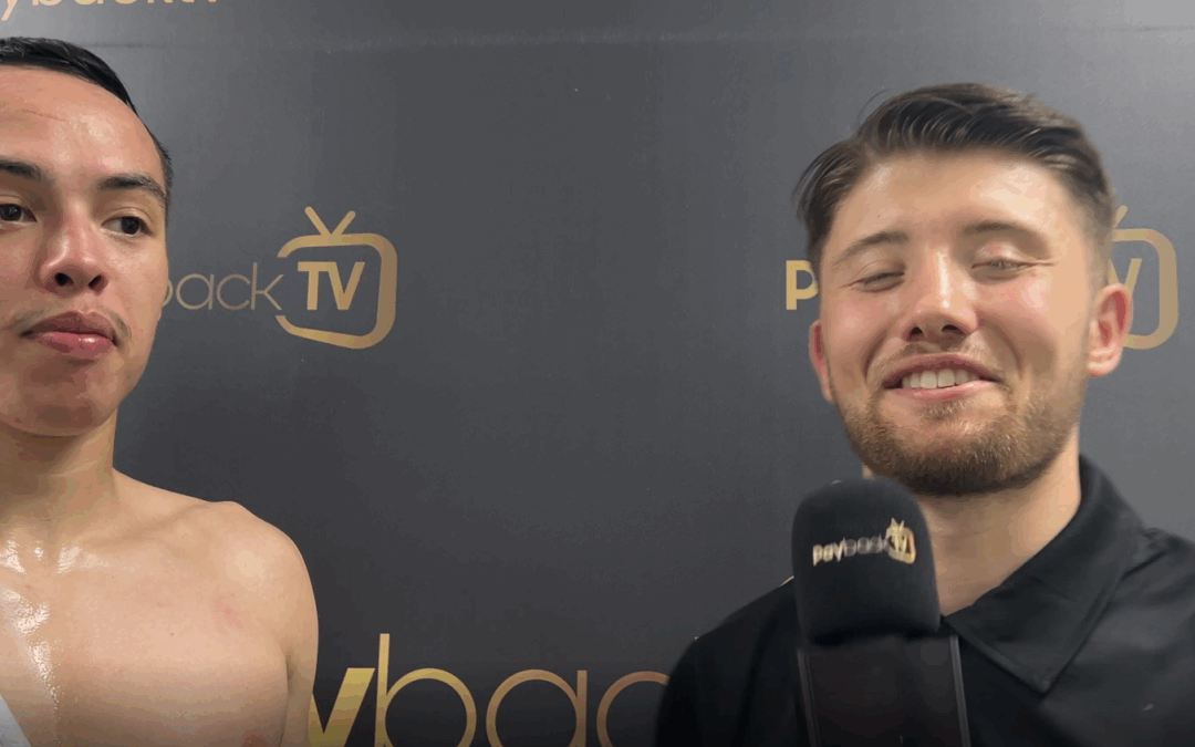 Tom Hill interview with Joe Turner after their win on Ronin July 12th