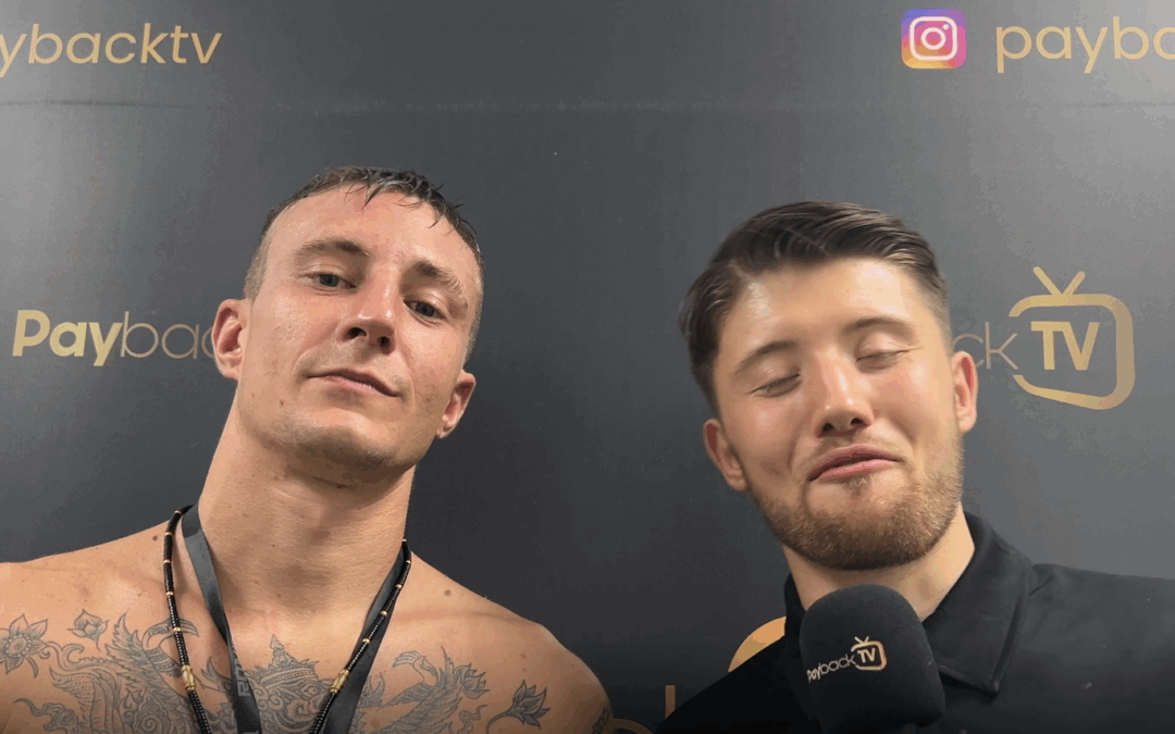Lorenzo Martis interview with Joe Turner after their win on Ronin July 12th