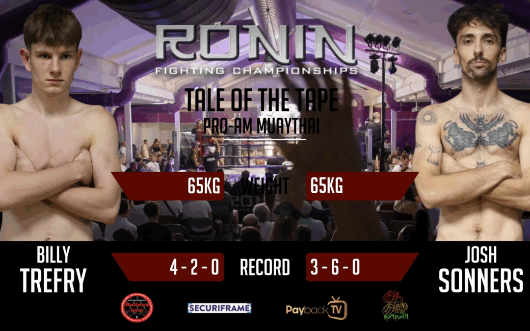 Billy Trefry vs Josh Sonners