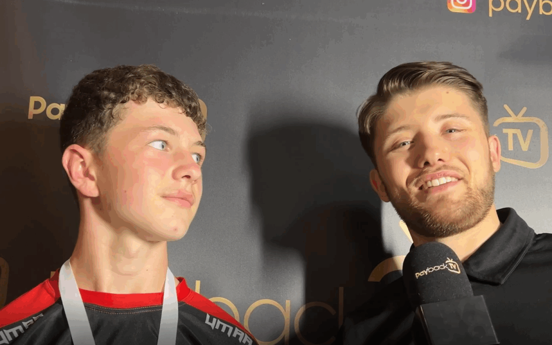 Tommy Alderton interview with Joe Turner after their win on Victory Fights
