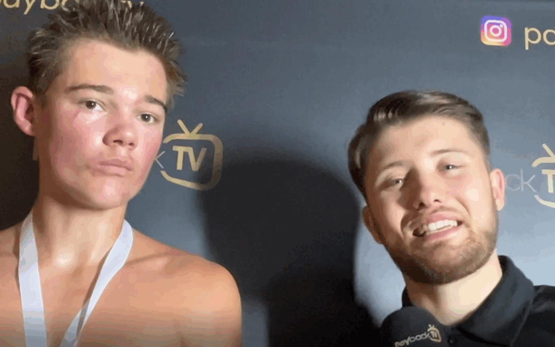 Dylan Prior interview with Joe Turner after their win on Victory Fights