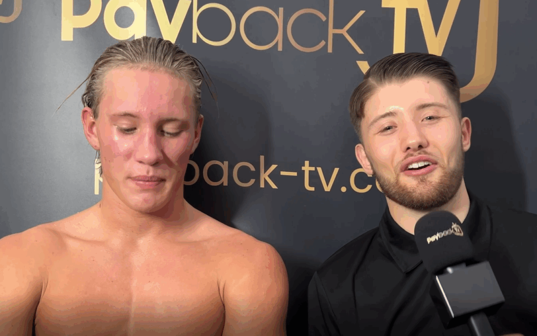 Marko Vituk with Joe Turner afyer his win on Right2Fight