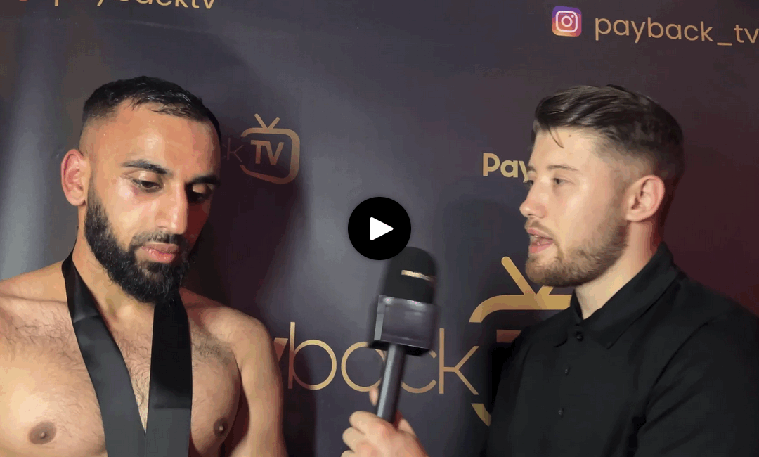 Ateeq Rehman interview with Joe Turner at WAR Fight Series