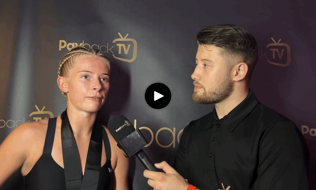 Gracie Lee interview with Joe Turner at WAR Fight Series