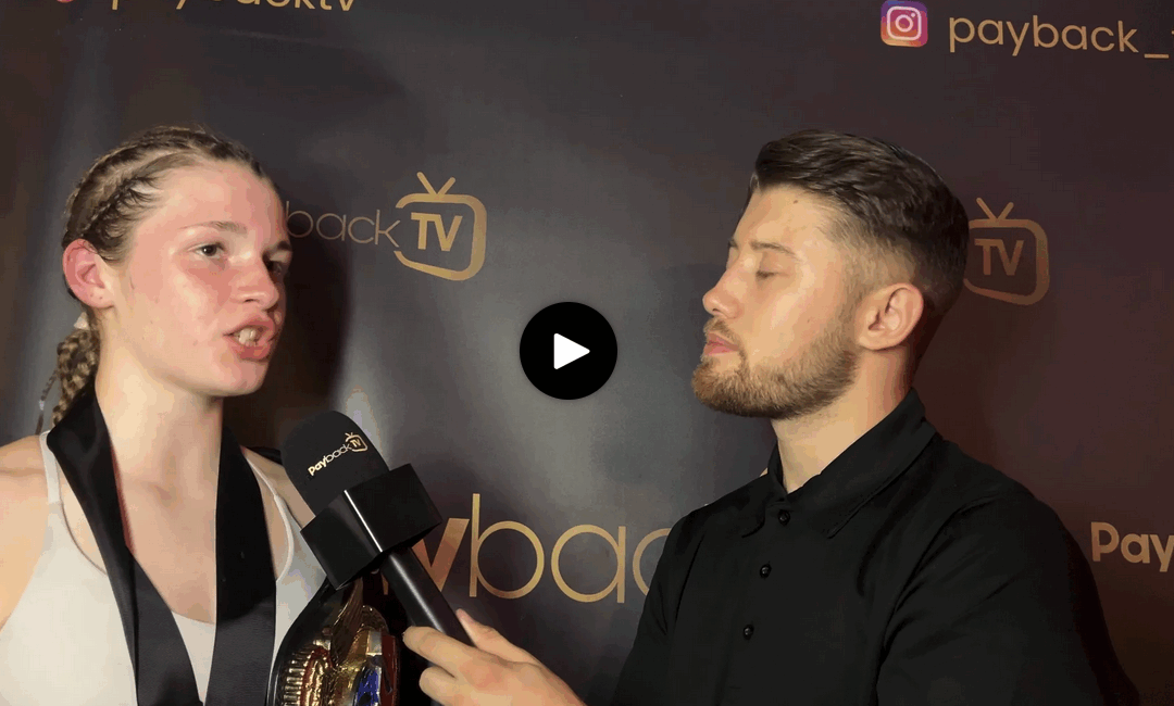 Lily Thompson interview with Joe Turner at WAR Fight Series